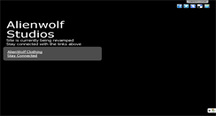 Desktop Screenshot of alienwolfstudios.com