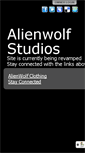 Mobile Screenshot of alienwolfstudios.com